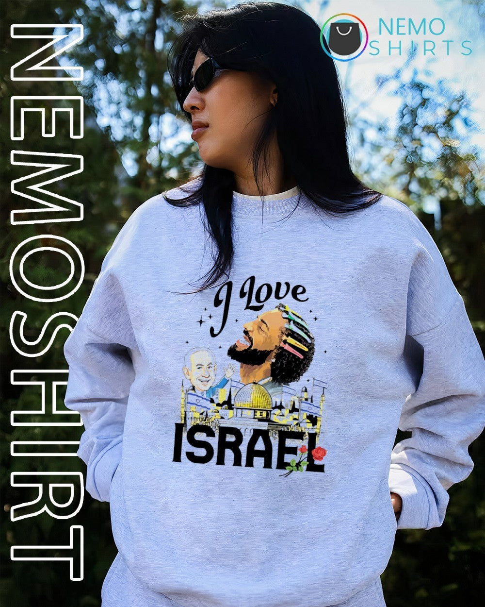 I love Israel Kendrick Lamar Benjamin Netanyahu shirt