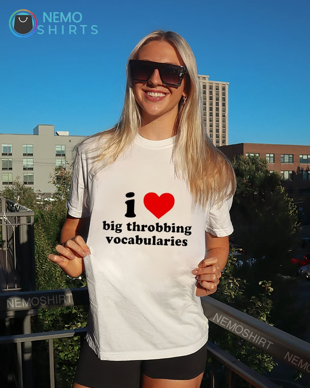 I love big throbbing vocabularies shirt