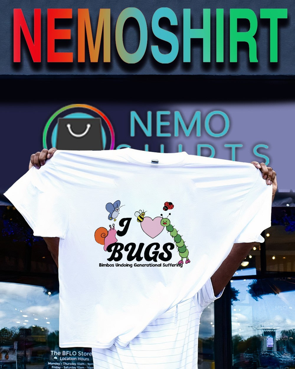 I love bugs bimbos undoing generational suffering shirt