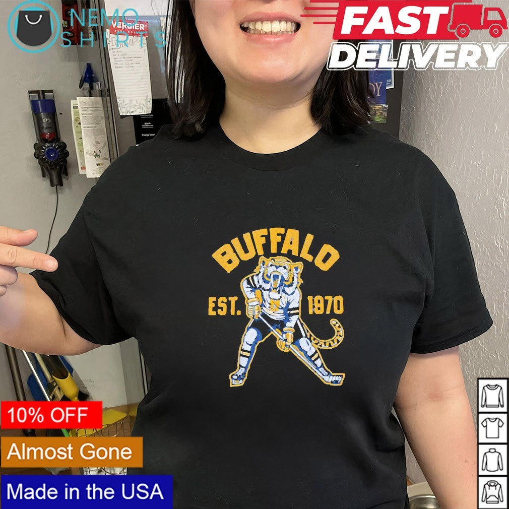 Ice age hockey Buffalo Sabres est 1970 shirt