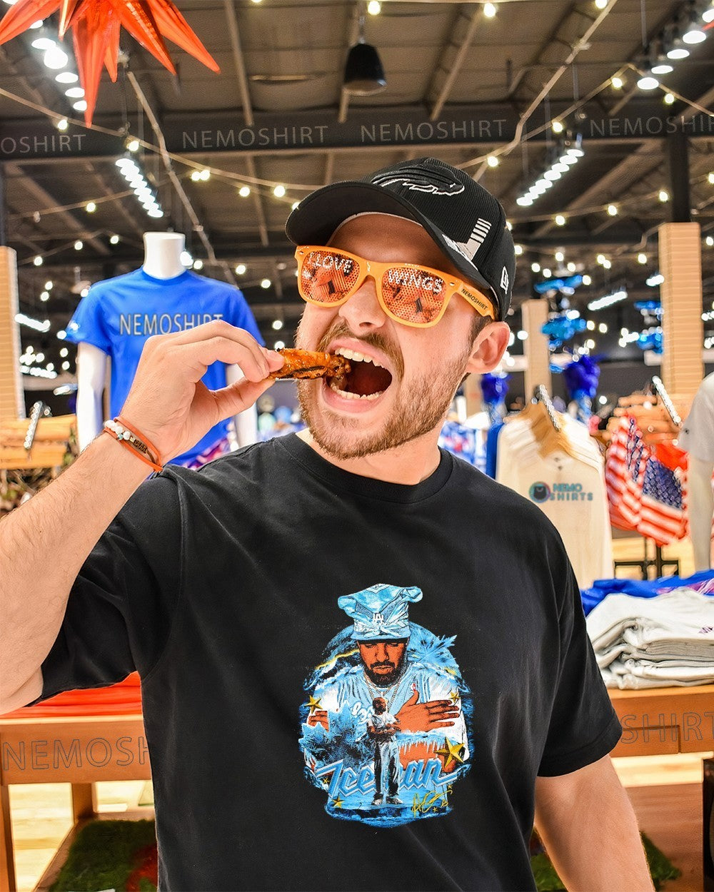 Iceman Drake graphic signature shirt