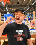 Ignite the orange Philadelphia Flyers 2026 playoff shirt