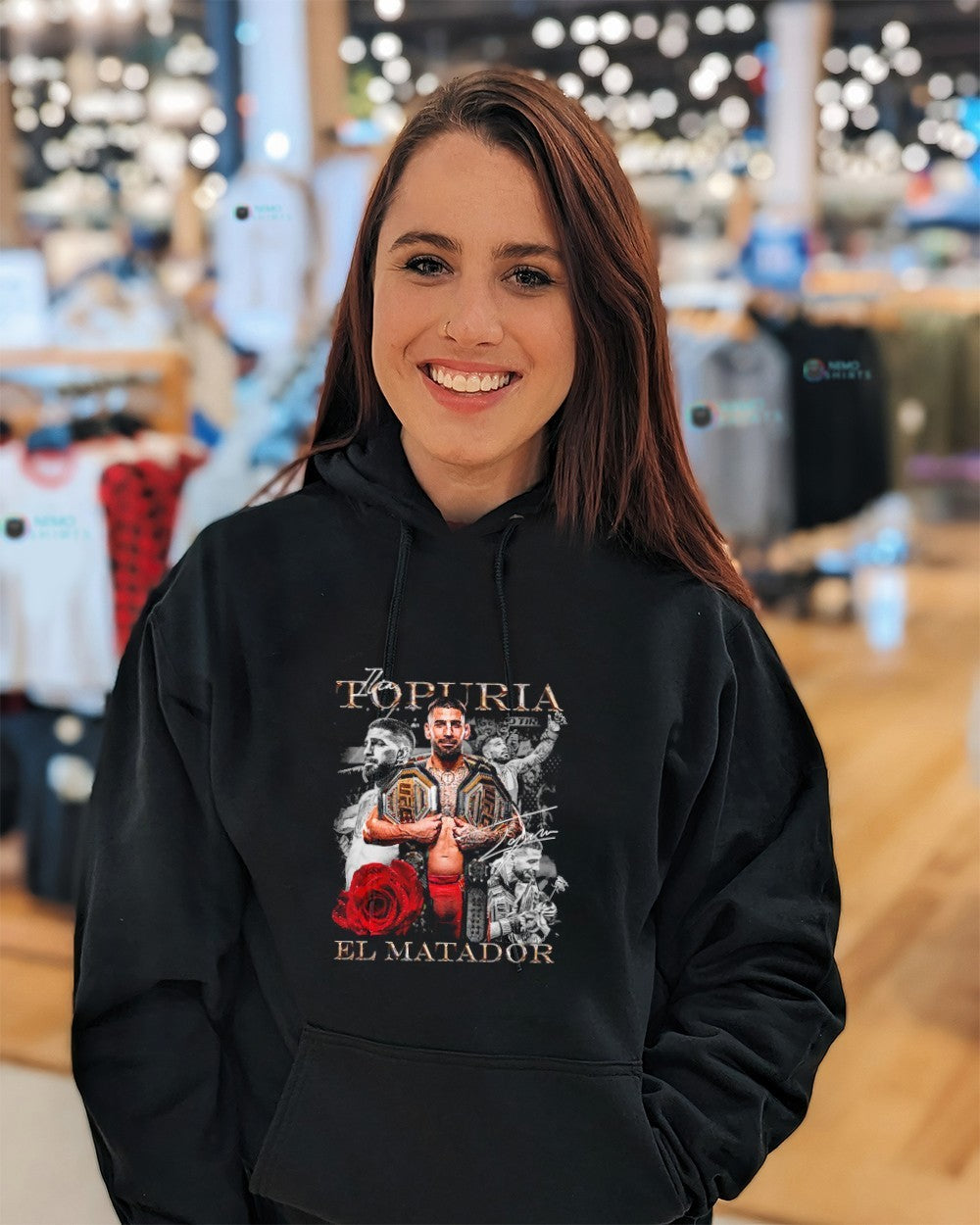 Ilia Topuria El Matador Freedom 250 graphic shirt