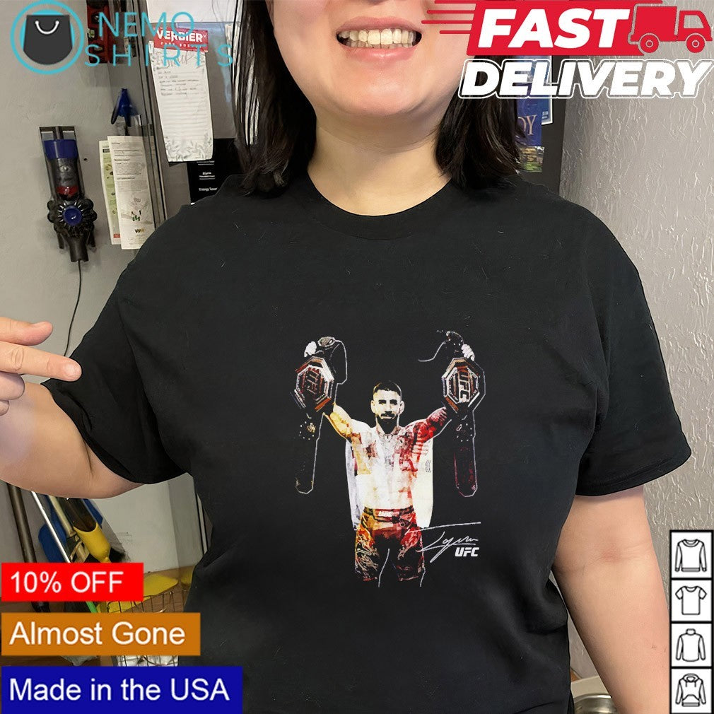 Ilia Topuria UFC Featherweight Champion Belt shirt