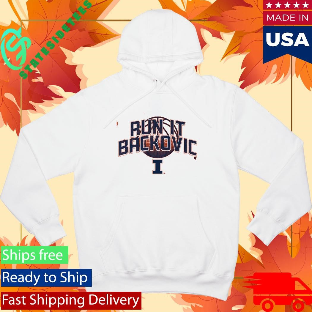 Illinois Basketball Run It Backovic Shirt