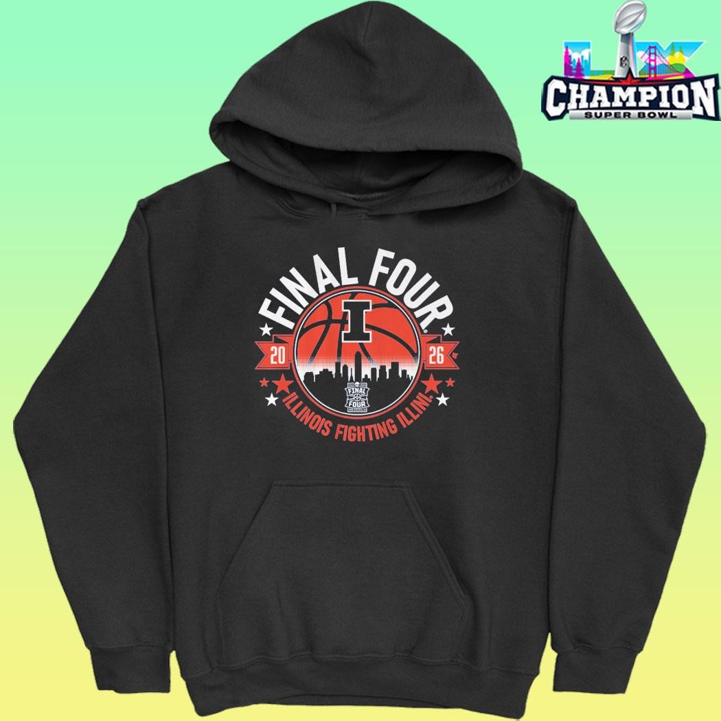 Illinois Fighting Illini Mbb 2026 Final Four Shirt