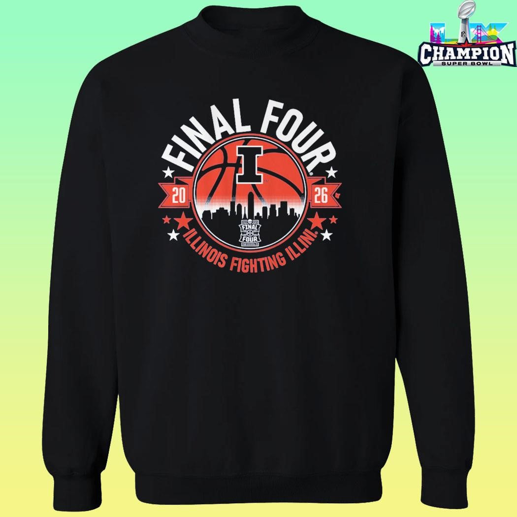 Illinois Fighting Illini Mbb 2026 Final Four Shirt