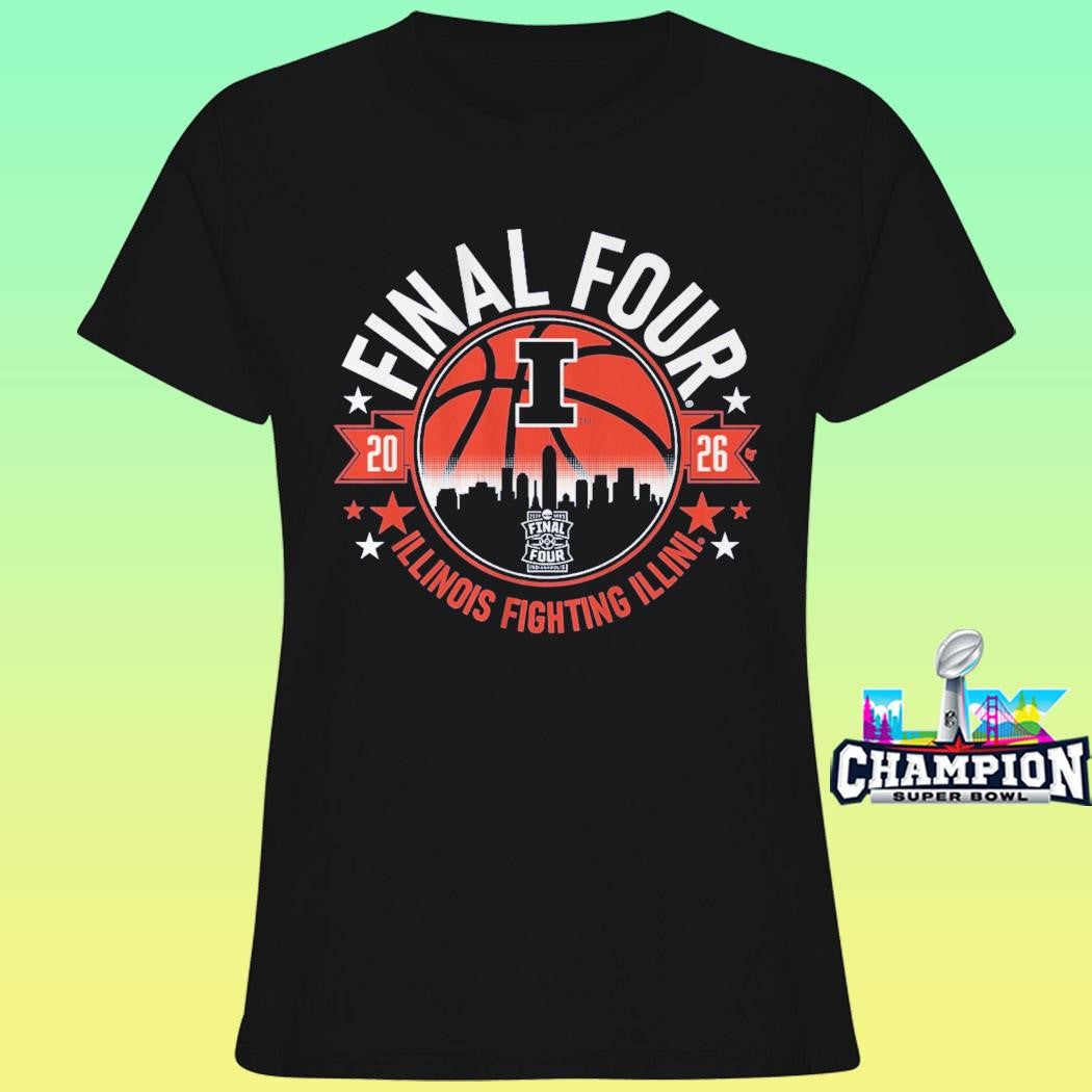 Illinois Fighting Illini Mbb 2026 Final Four Shirt