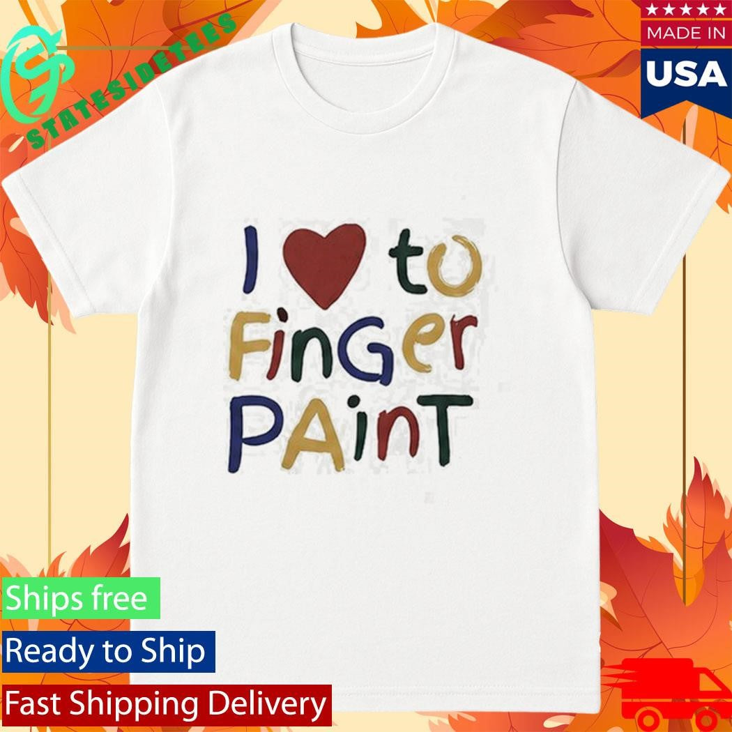 I’m Paint And I Love to Finger Paint Funny Matching Couple Shirt