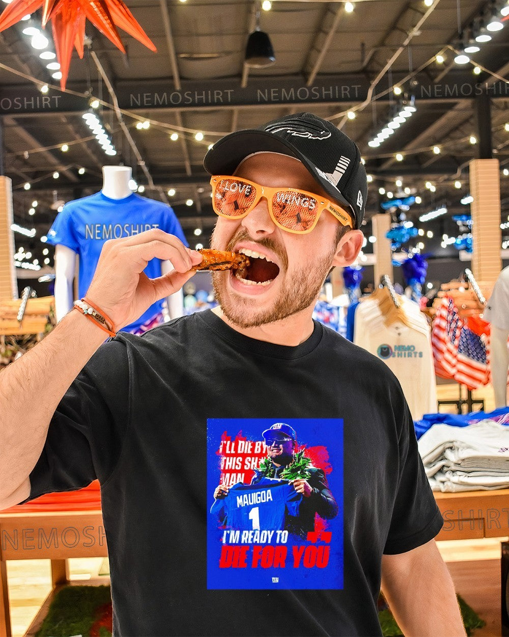I’m ready to die for you Francis Mauigoa New York Giants shirt