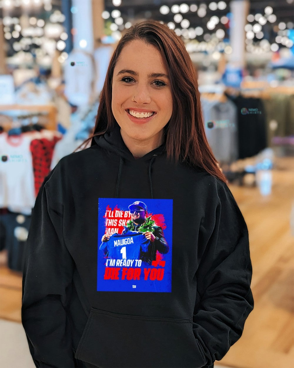 I’m ready to die for you Francis Mauigoa New York Giants shirt