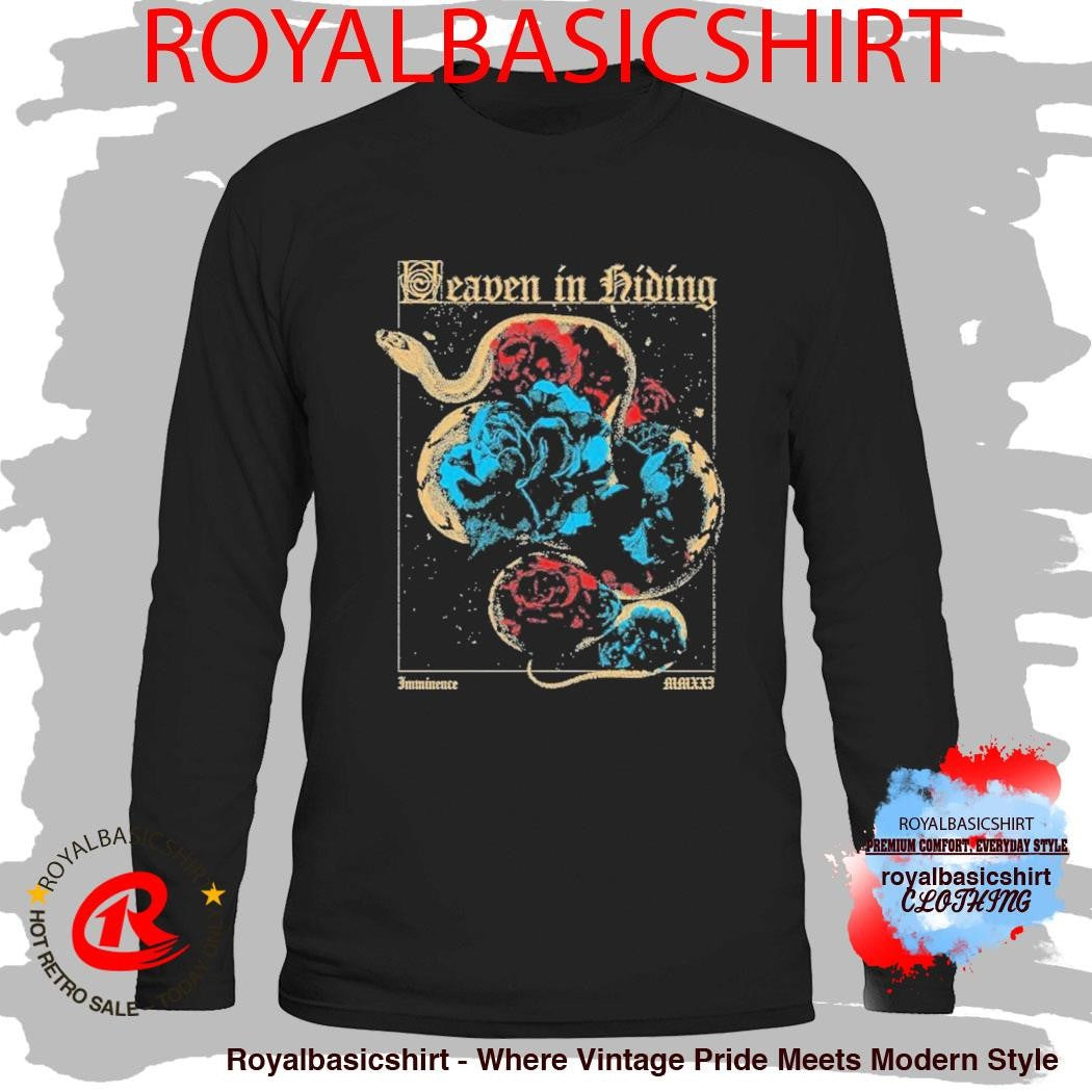 Imminence Heaven In Hiding Snake Rose Shirt