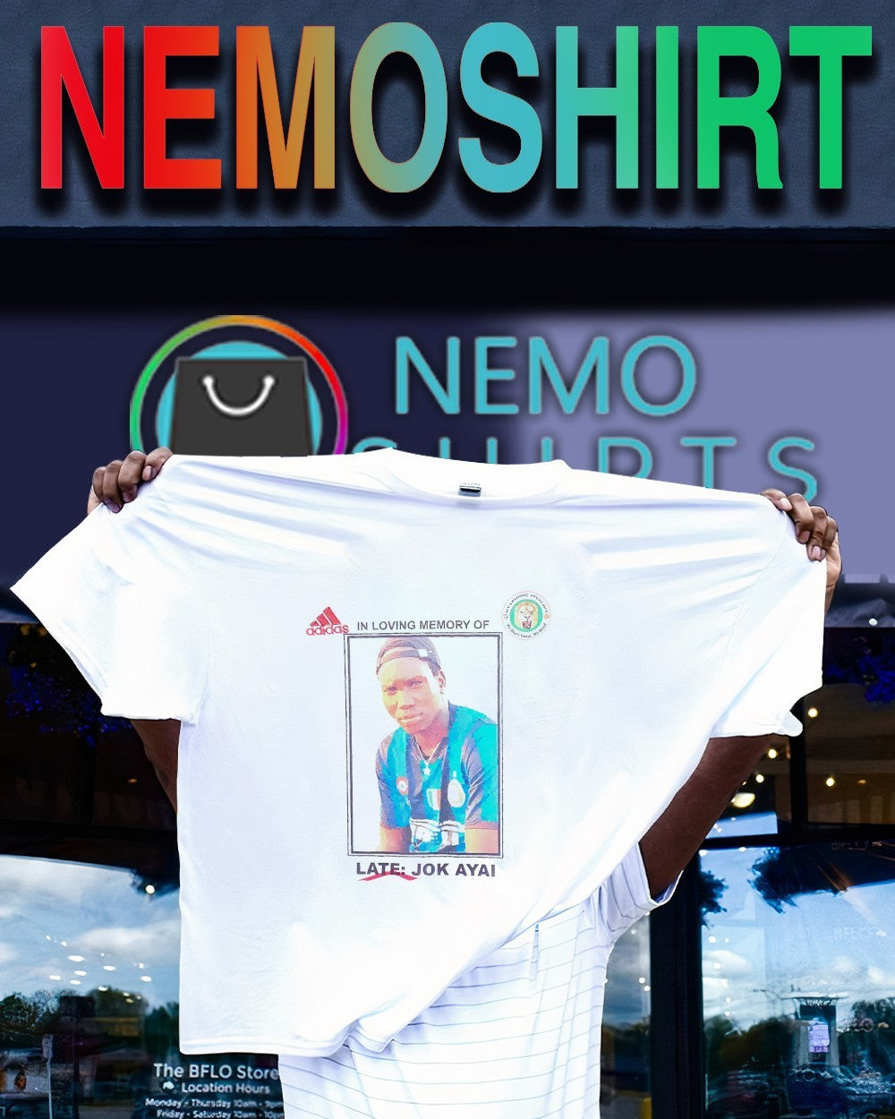 In loving memory of late Jok Ayai shirt