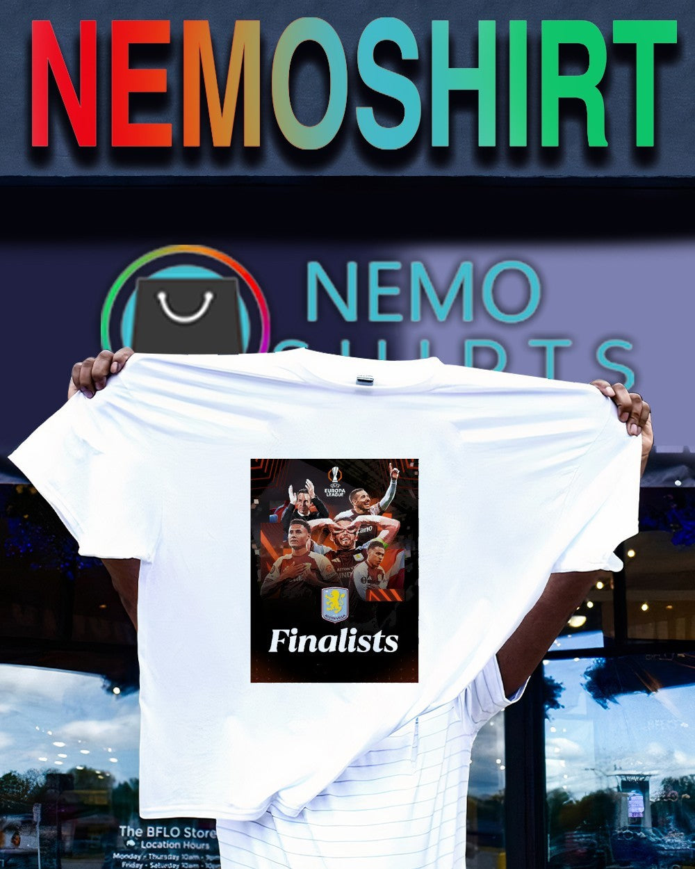 Finalists Aston Villa 2026 UEFA Europa League Final shirt