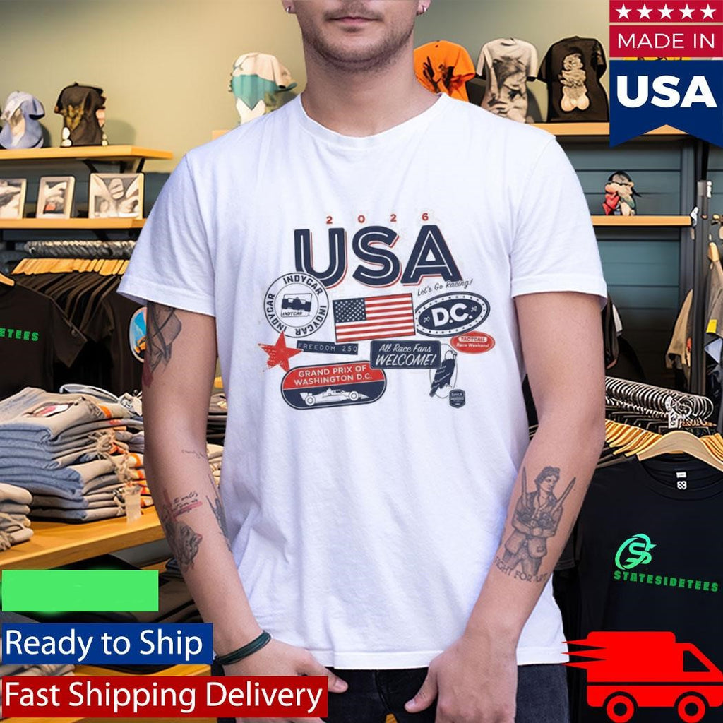 Indycar DC Grand Prix 2026 Freedom 250 Grand Prix Shirt