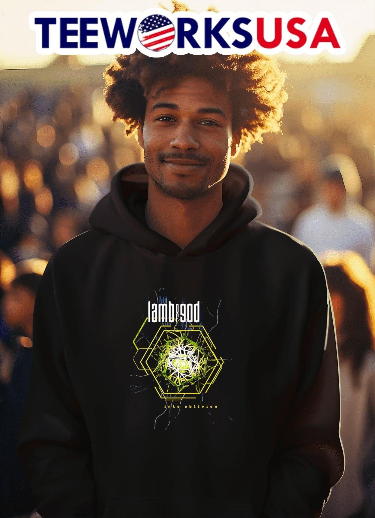 Into Oblivion Hexagon Shirt