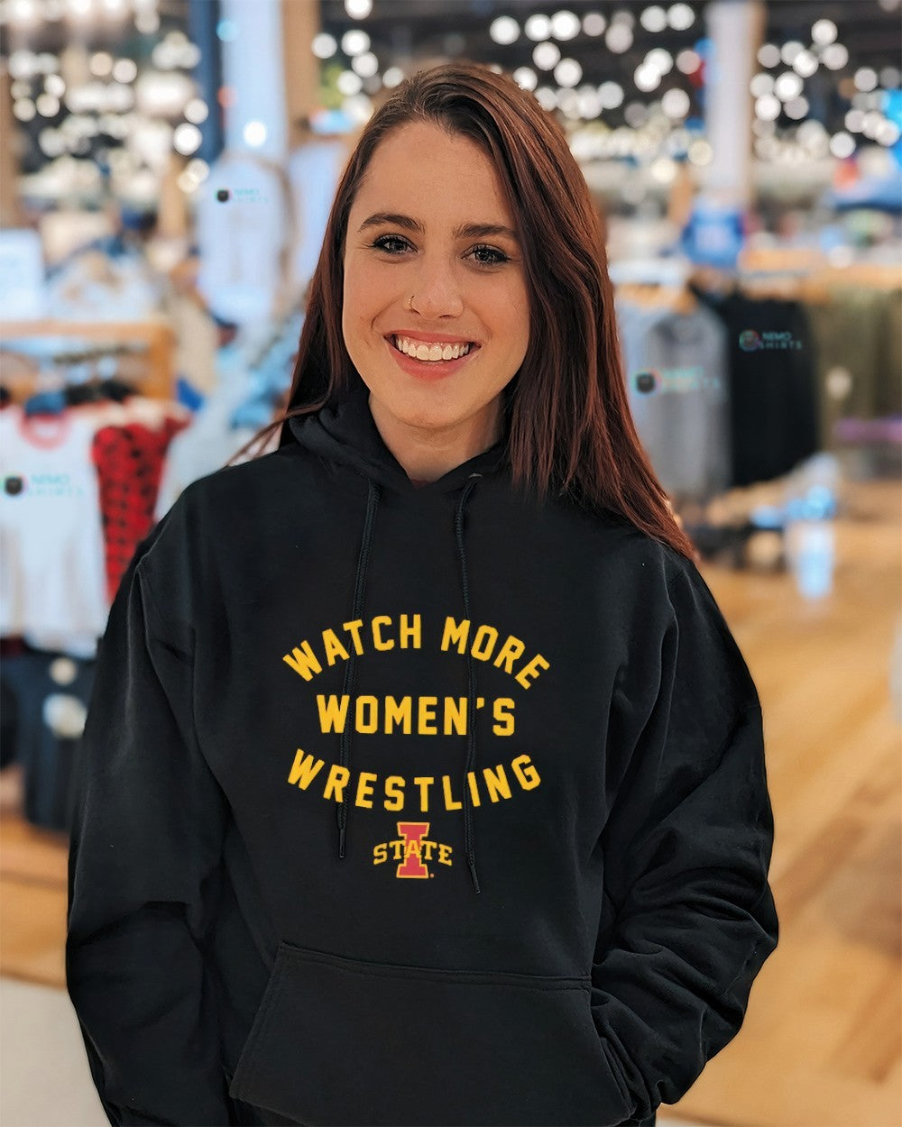 Iowa State Cyclones watch more women’s wrestling shirt
