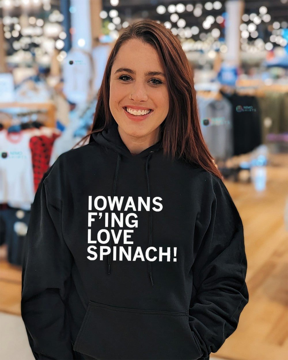 Iowans f’ing love spinach shirt