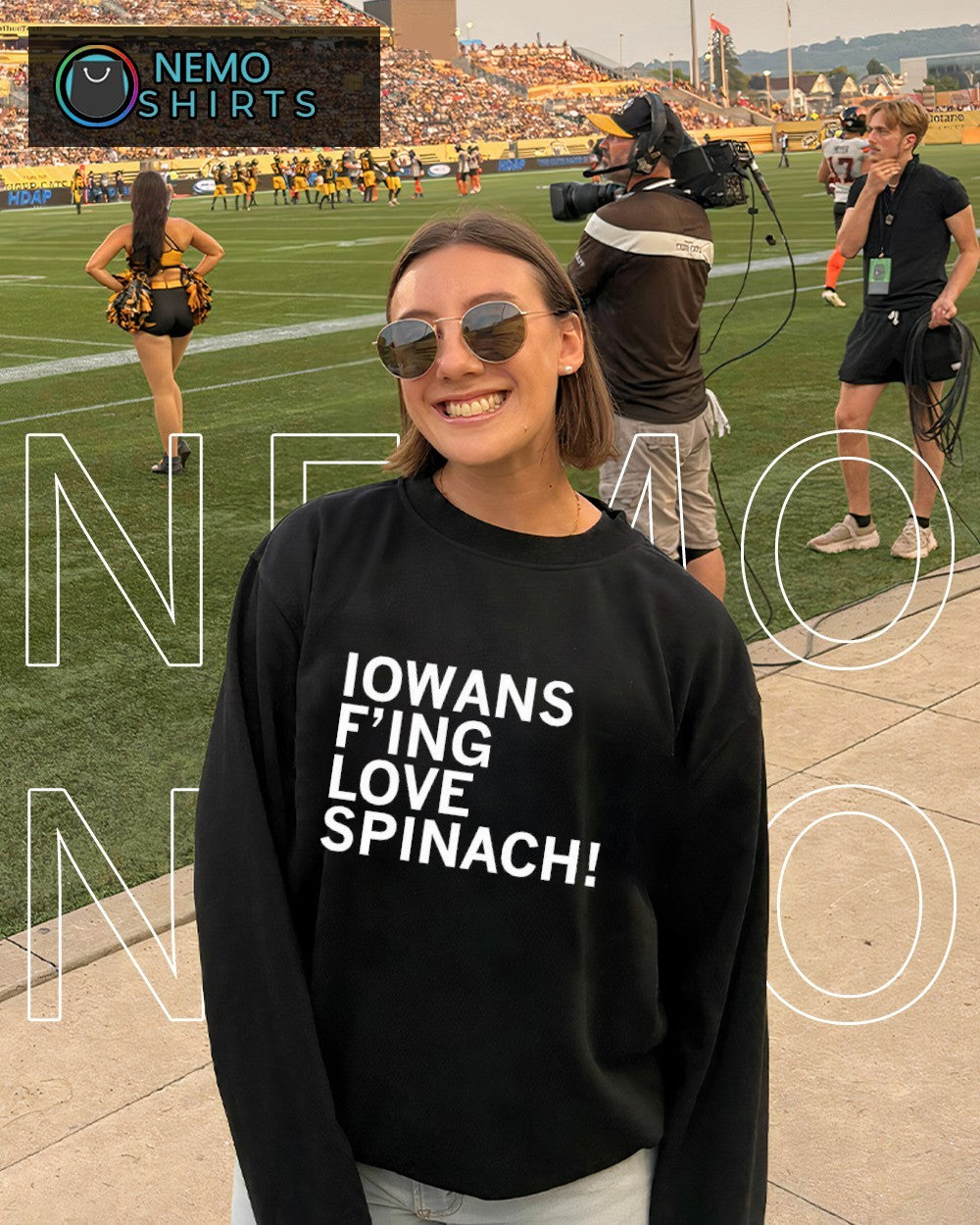 Iowans f’ing love spinach shirt