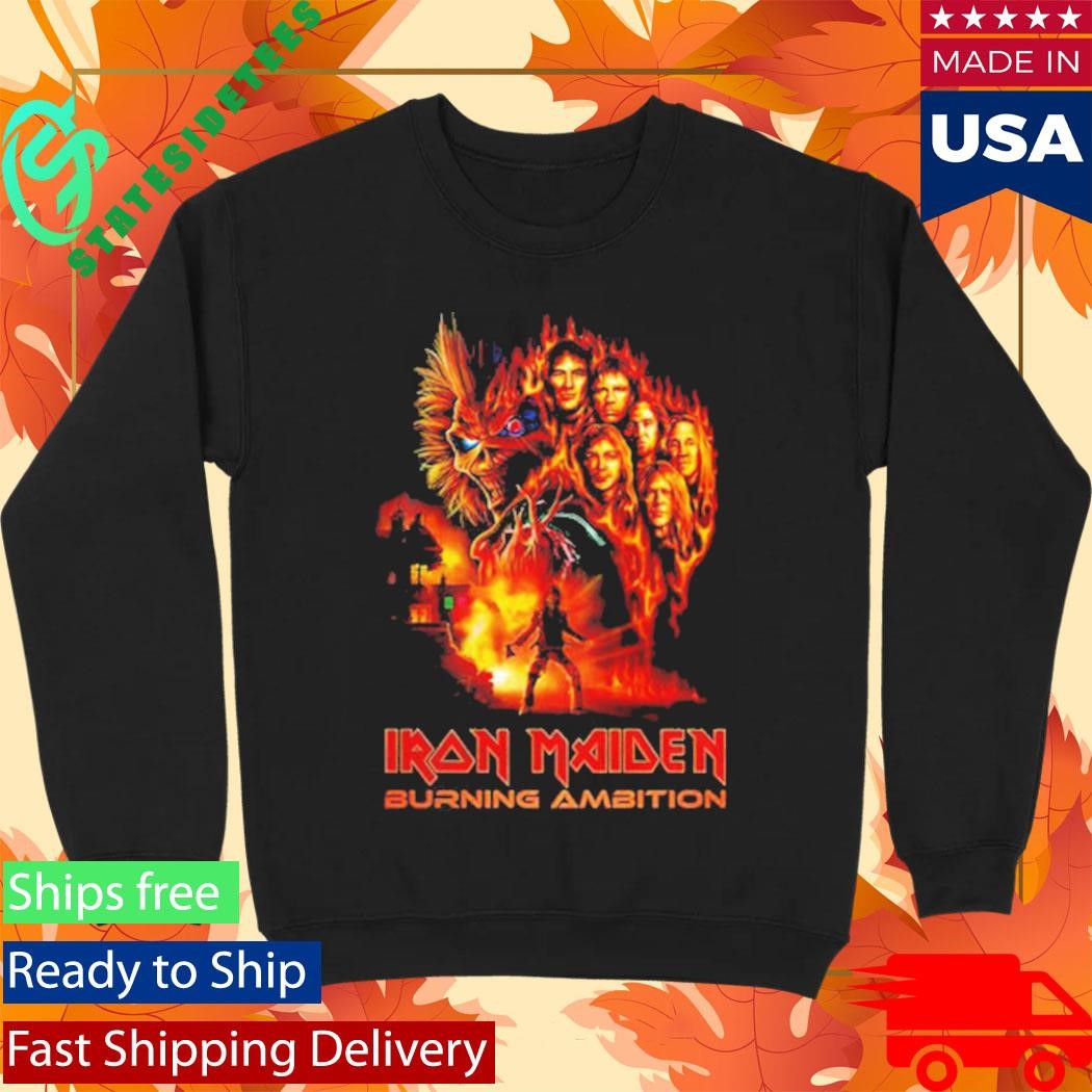 Iron Maiden Burning Ambition Exclusive Movie Merch 2026 Shirt