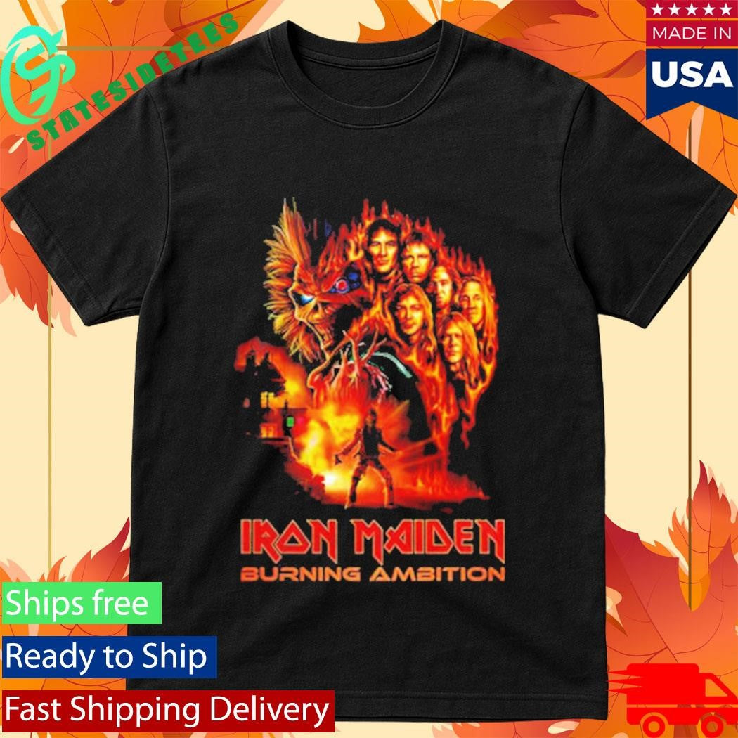 Iron Maiden Burning Ambition Exclusive Movie Merch 2026 Shirt