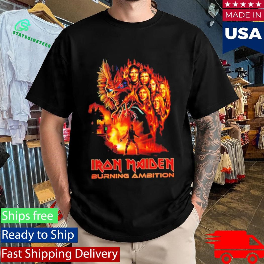 Iron Maiden Burning Ambition Exclusive Movie Merch 2026 Shirt