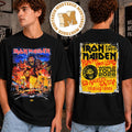 Iron Maiden Run For Your Lives World Tour 2026 Los Angeles CA 2026 Merch Tee Ayt BMO Stadium On Septmber 25 And 27 2026 Two Sided Unisex T-Shirt