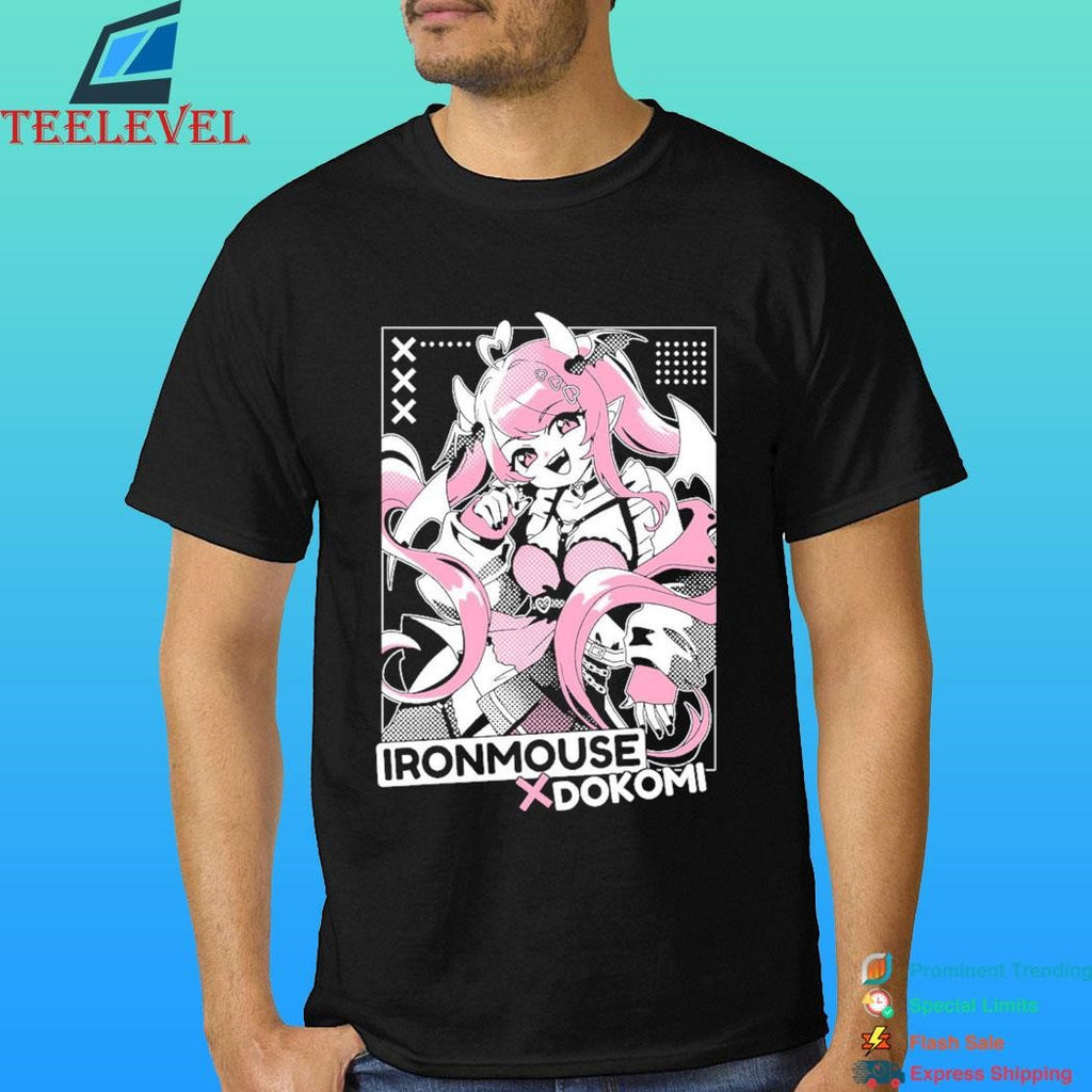 Ironmouse X Dokomi Anime 2026 Shirt