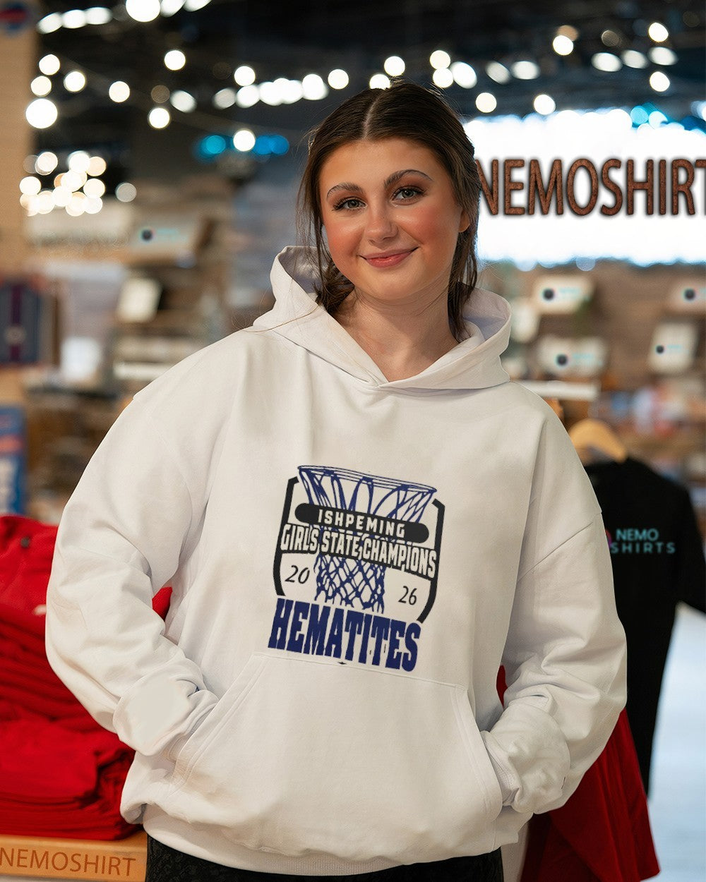 Ishpeming Hematites 2026 Girls State Champions shirt