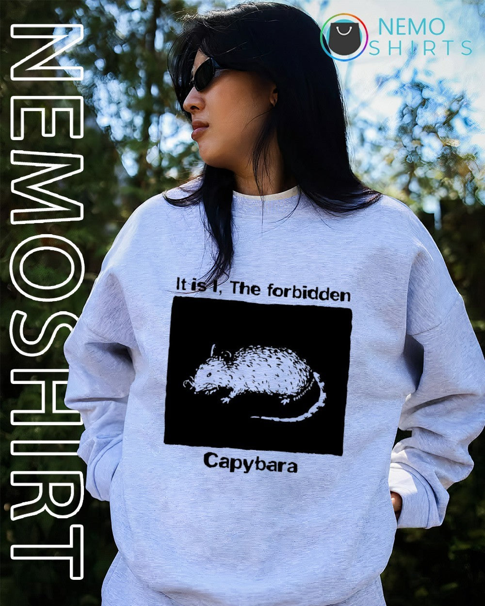 It is I the forbidden capybara shirt