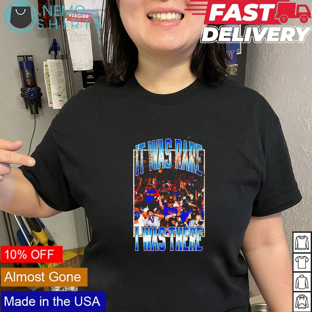 It was rare I was there OKC Thunder shirt