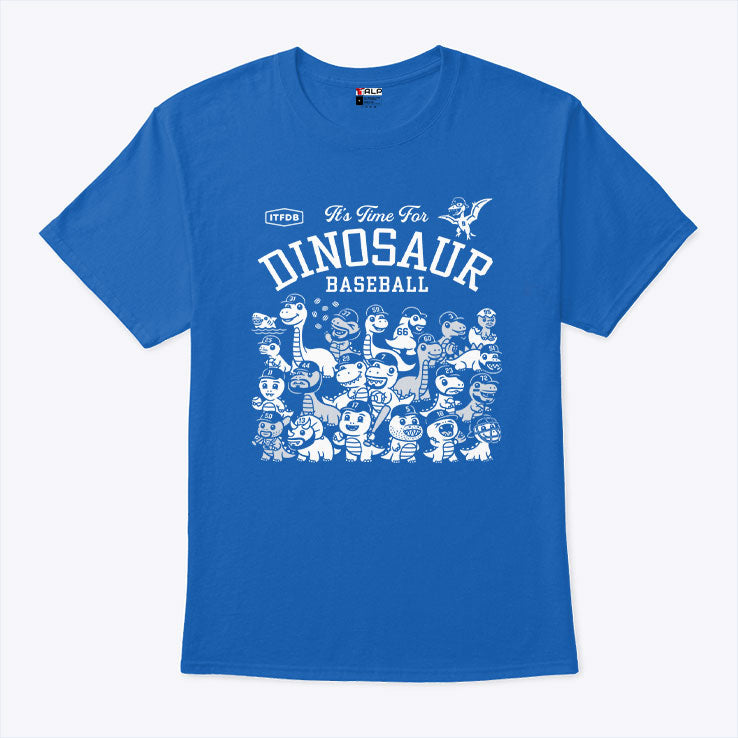 It’s Time For Dinosaur Baseball T Shirt