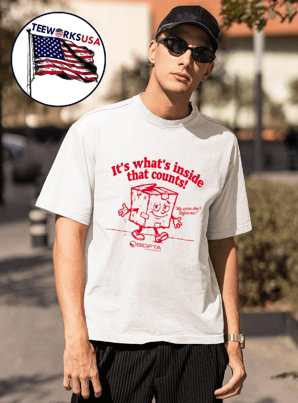It’s Whats inside that Counts BidFTA Shirt