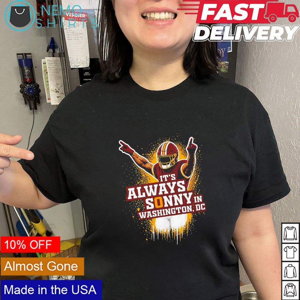 It’s always Sonny in Washington Commanders DC player shirt