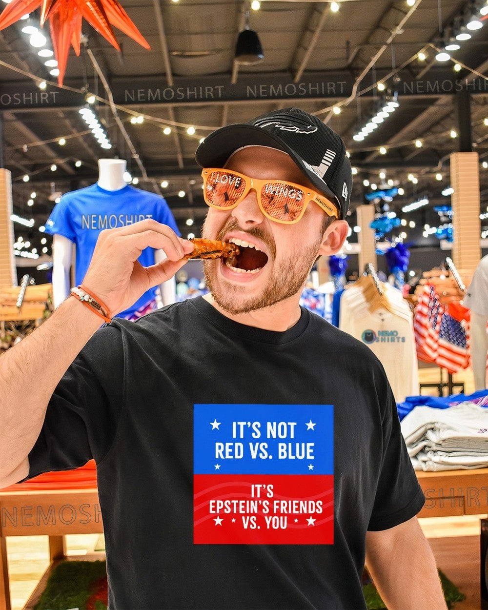 It’s not Red vs Blue it’s Epstein’s friend vs you shirt