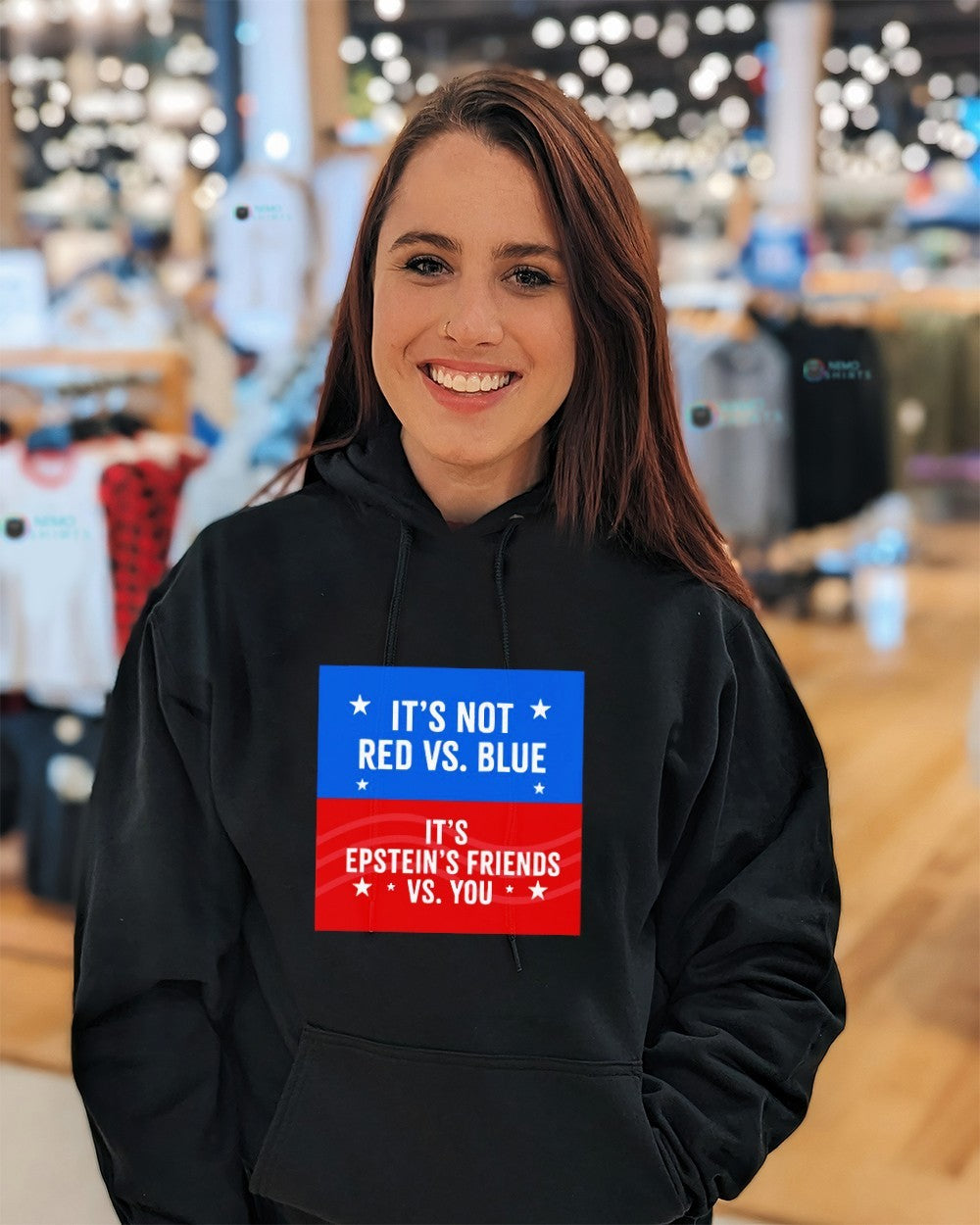 It’s not Red vs Blue it’s Epstein’s friend vs you shirt