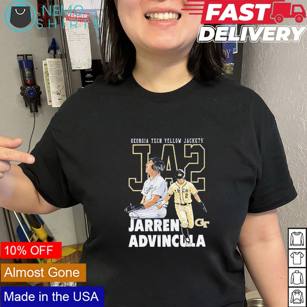 JA2 Jarren Advincula Georgia Tech Yellow Jackets shirt