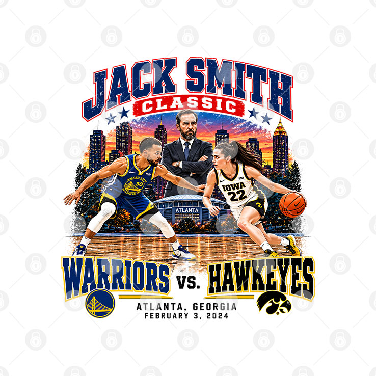 Jack Smith Warriors Vs Hawkeyes Basketball Shirt
