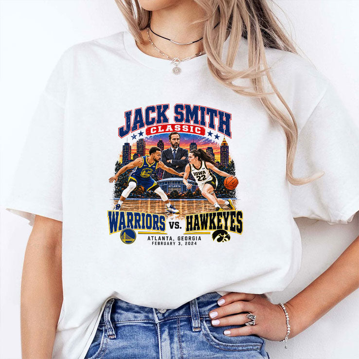 Jack Smith Warriors Vs Hawkeyes Basketball Shirt