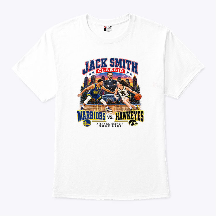Jack Smith Warriors Vs Hawkeyes Basketball Shirt