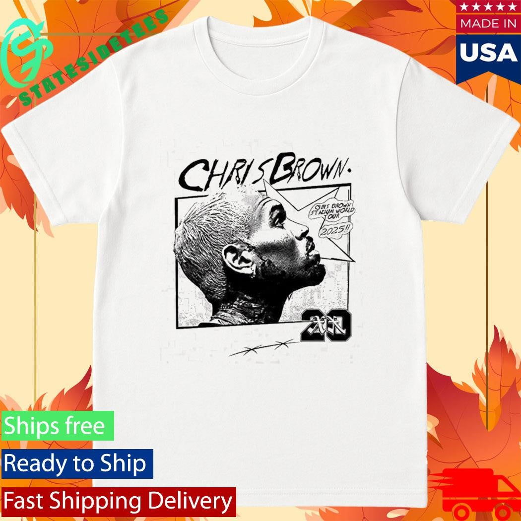 Jada Wallace Chris Brown Breezy Bowl Scribble Shirt