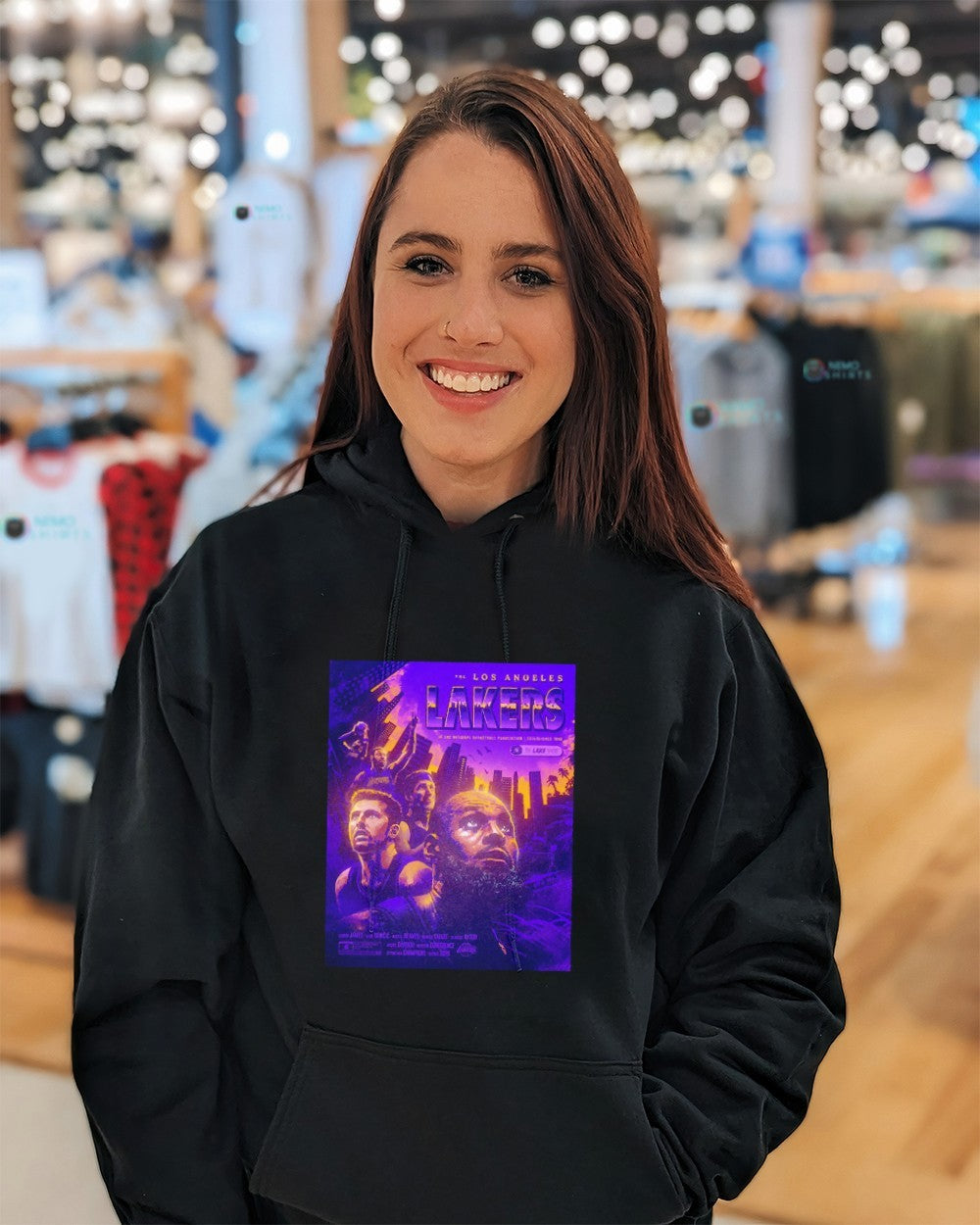 James Doncic Reaves Smart and Ayton Los Angeles Lakers NBA show shirt