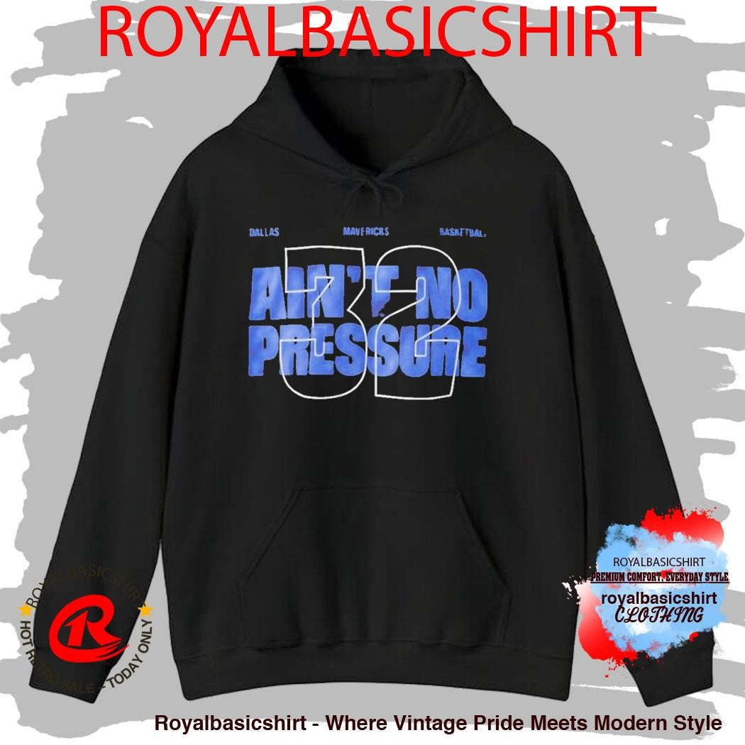 Jason Kidd with Ain’t No Pressure 32 Cooper Flagg Shirt