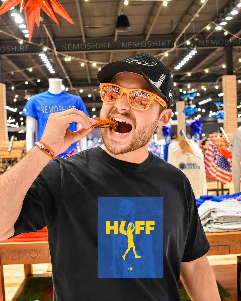 Jay Huff Indiana Pacers shirt
