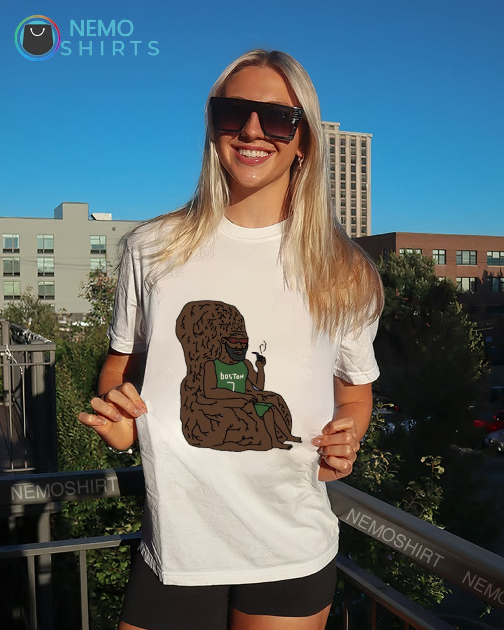 Jaylen Brown Boston Celtics Sassy the Sasquatch meme shirt