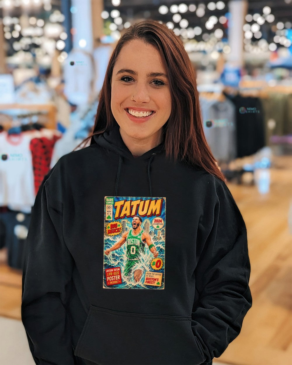Jayson Tatum Boston Celtics Big Deuce comics shirt