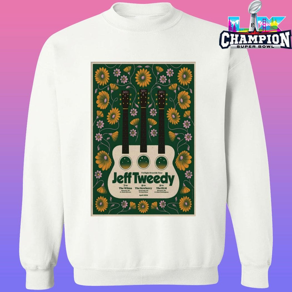 Jeff Tweedy With Wilco Twilight Override Tour Montana Apr 2026 Shirt