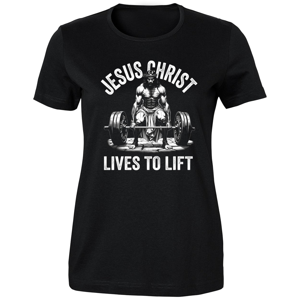Jesus Christ Lives To Lift Gym Trendy 2026 Shirt