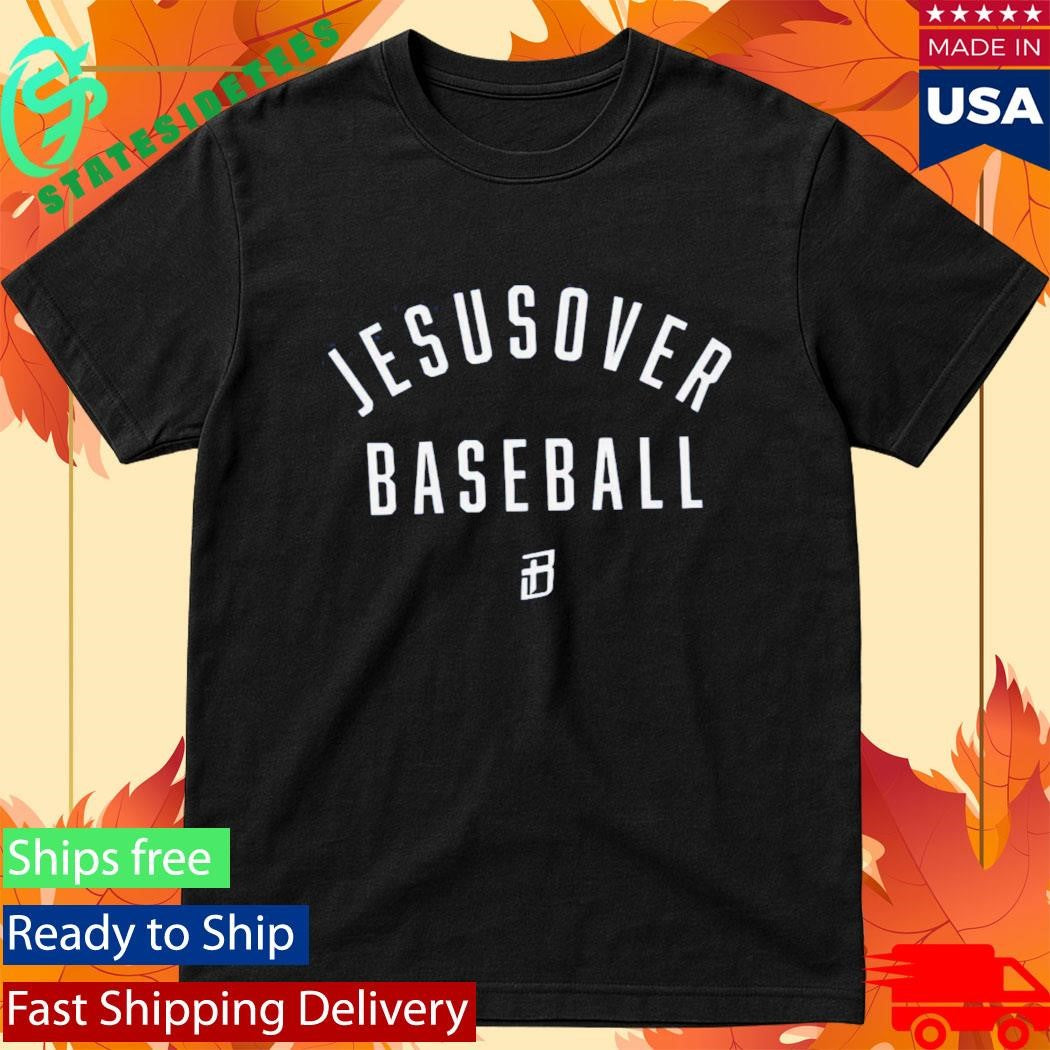Jesus Over Baseball T-Shirt