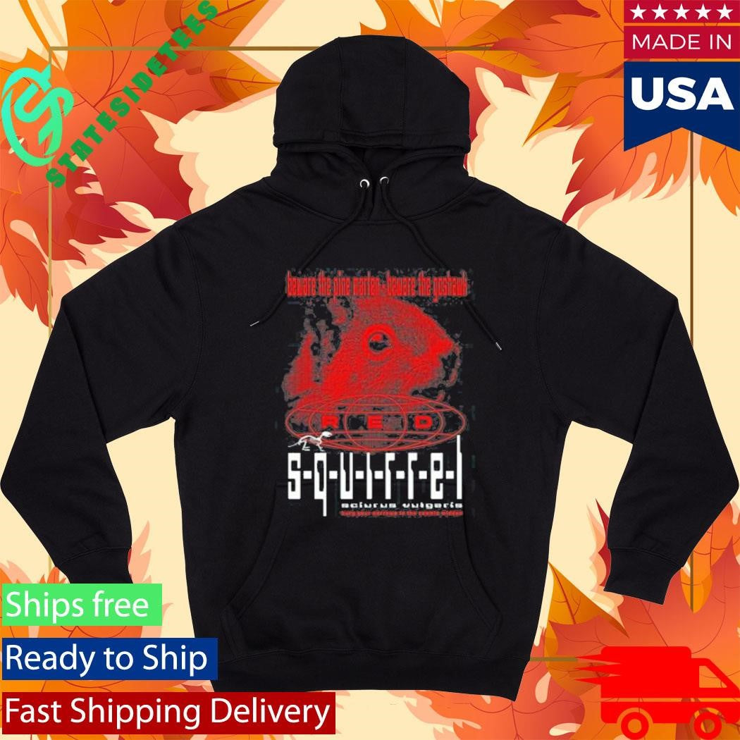 Jim’ll Paint It Red Squirrel Shirt
